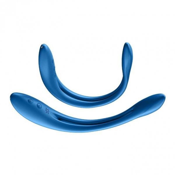 Satisfyer Elastic Game multi vibrator -  wielofunkcyjny wibrator (ciemny niebieski)