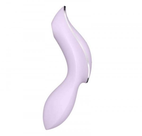 Satisfyer Curvy Trinity 2 violet - wielofunkcyjny wibrator (fioletowy)
