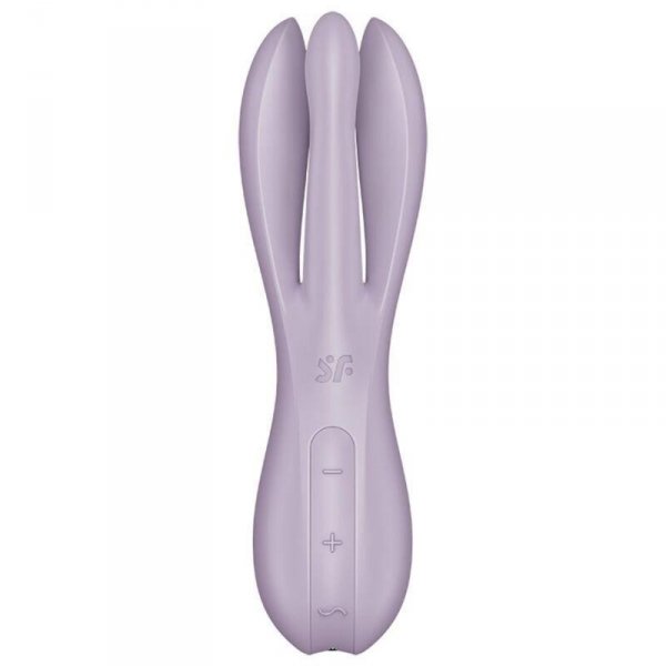Satisfyer Threesome 2 violet - masażer łechtaczki (fioletowy)