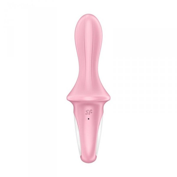 Satisfyer Air Pump Booty 5 Connect App red - wibrator (różowy)