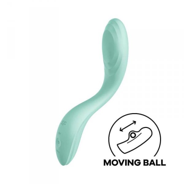Satisfyer Wibrator-Rrrolling Pleasure (Mint) - wibrator (zielony)