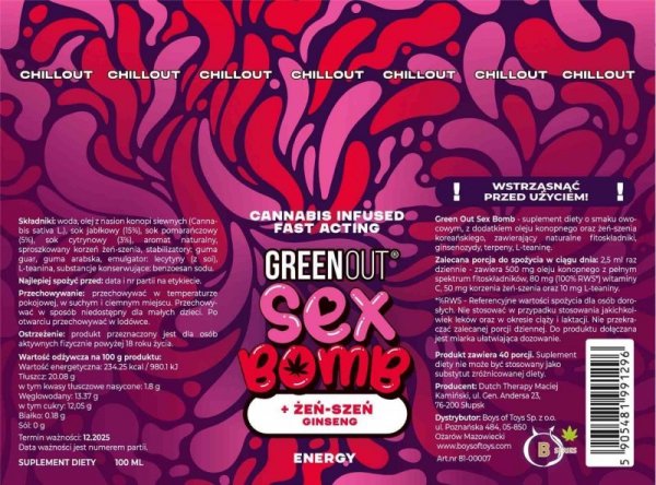 Green Out® „Sex Bomb”