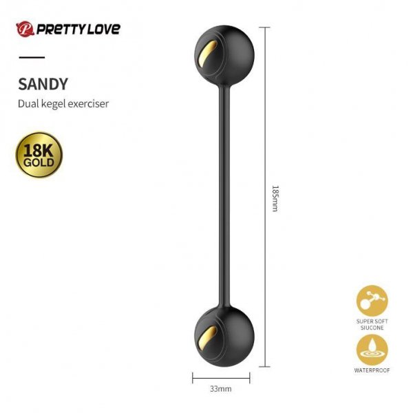 PRETTY LOVE - Golden Black Couple&#039;s Set