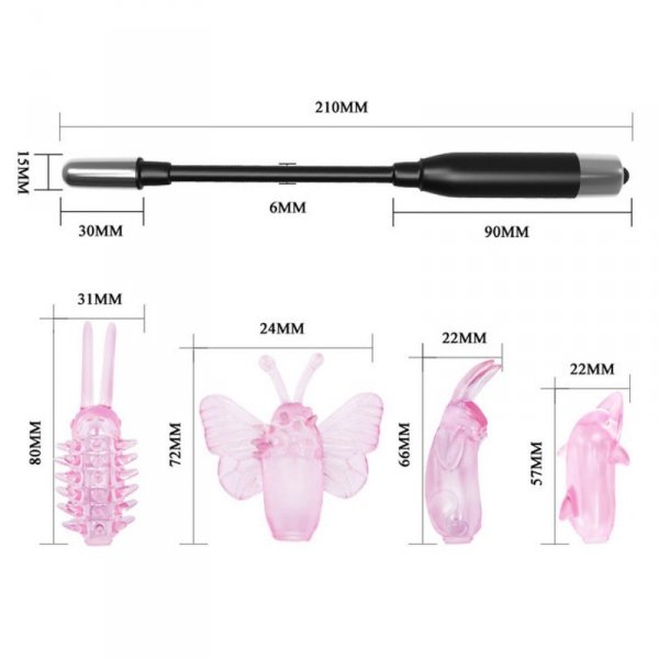 BAILE- Wizard magic wand, Vibration Bendable