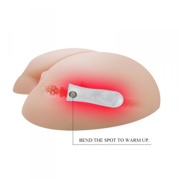 BAILE- VAGINA AND ASS, Vibration Rotation Heating function Sex talk