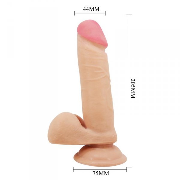 BAILE - Sliding Skin 8.1&#039;&#039; Flesh, TPR