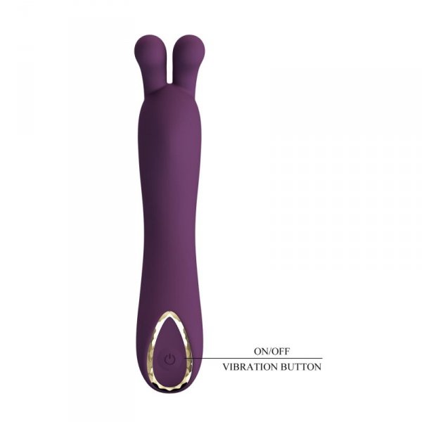 PRETTY LOVE - DJ RABBIT, 10 vibration functions, Silicone, Magnetic USB charging