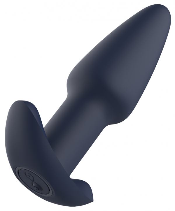 Dream Toys StarTroopers Pluto Remote Vibrating Anal Plug - korek analny (granatowy)