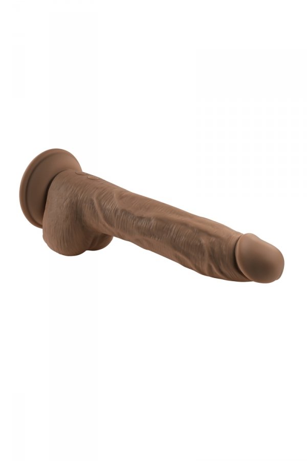 EVOLVED THRUST IN ME 9.25 INCH DARK - dildo z przyssawką (cielisty)