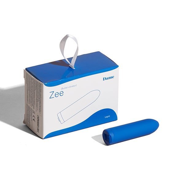 DAME PRODUCTS Zee Bullet Vibrator LAPIS - wibrator (granatowy)