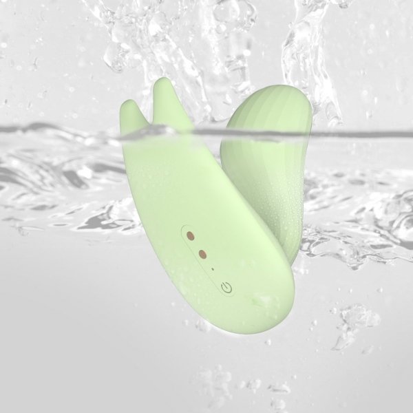 Magic Motion Umi Smart Wearable Dual Motor Vibrator Green - podwójny wibrator dla kobiet z aplikacją(zielony)