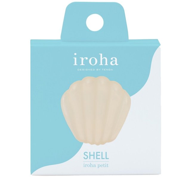 Iroha by Tenga - Petit Shell - masażer łechtaczki (przezroczysty)