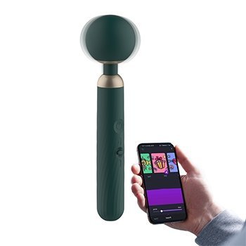 Magic Motion - Znith App Controlled Cordless Smart Wand - masażer do ciała  (zielony)