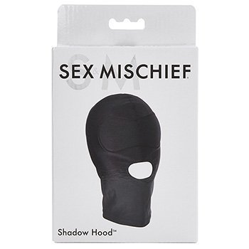 Sportsheets - Sex &amp; Mischief Shadow Hood - maska na twarz (czarny)