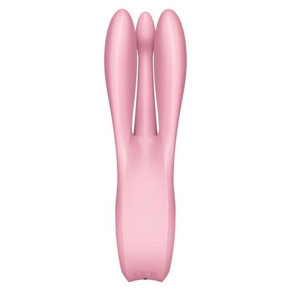 Satisfyer Threesome 1 pink - masażer łechtaczki (różowy)