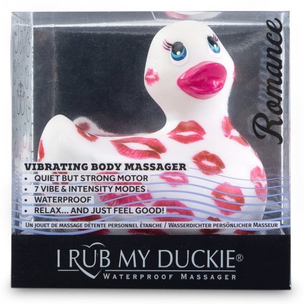 I Rub My Duckie 2.0 Romance - masażer łechtaczki (biało-różowy) 