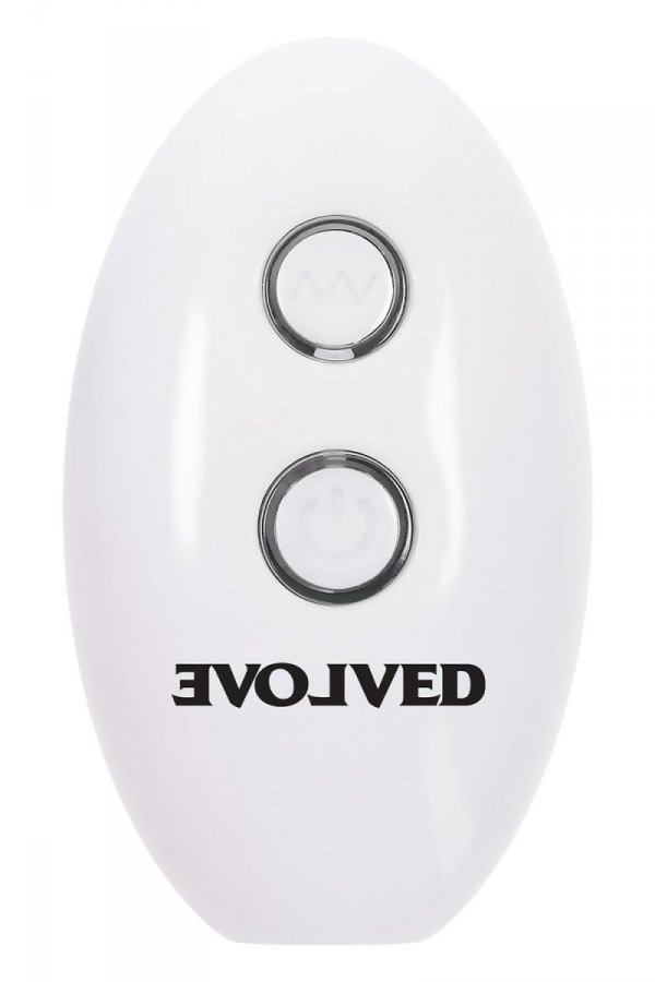 Evolved Paradise Plug - korek analny z wibracjami (różowy/niebieski)