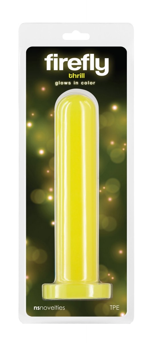 NS Novelties Thrill Yellow Large - dildo (żółty)
