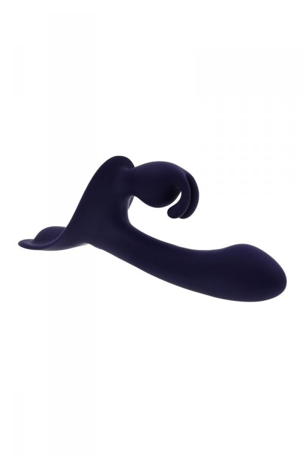 Evolved Giving Vibes - strap on wibrujący (fioletowy)
