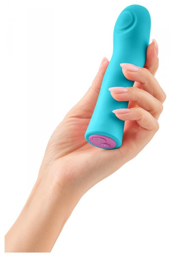 FemmeFun Hana Thumping Bullet Turquoise - mini wibrator (niebieski)