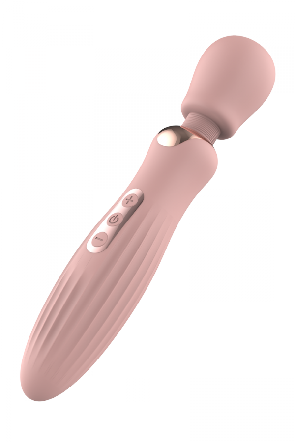 Dream Toys GLAM LARGE WAND VIBRATOR - masażer do ciała (różowy)