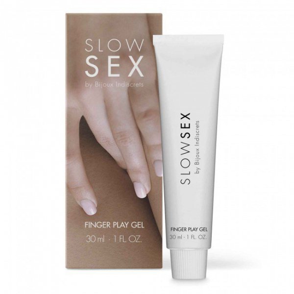 Bijoux Indiscrets Slow Sex Finger Play Gel - lubrykant do masturbacji na bazie wody