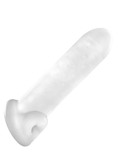 Perfect Fit Fat Boy Original Ultra Fat Clear 7'' - nakładka na penisa (szary)