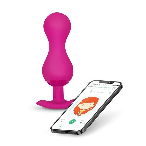 Gvibe Gballs 3 - wibrujące kulki gejszy z aplikacją (różowy)