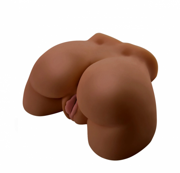 Pipedream PDX Extreme Vibrating Ass Brown - masturbator (brązowy)