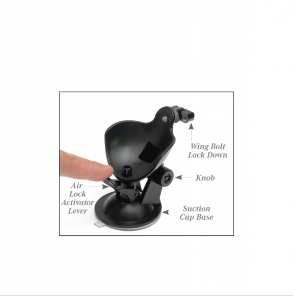 Pipedream PDX Extreme Mega-Bator Ass Black/ Clear - masturbator (czarny/transparentny)