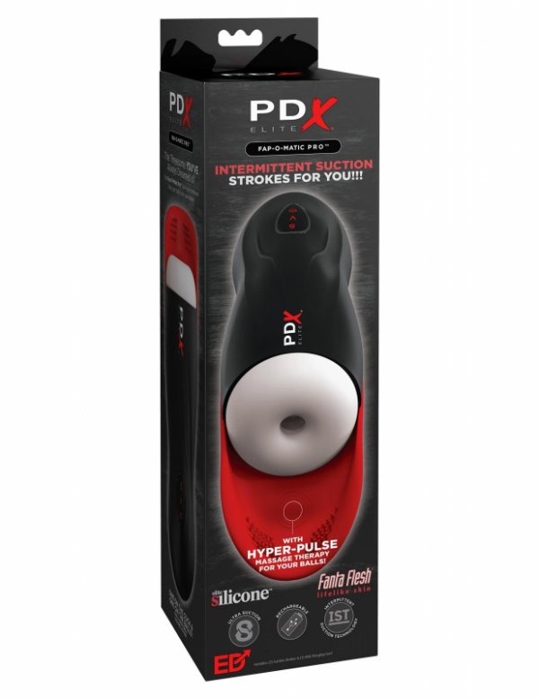 Pipedream PDX Elite - Fap-O-Matic Pro - masturbator (czarny)