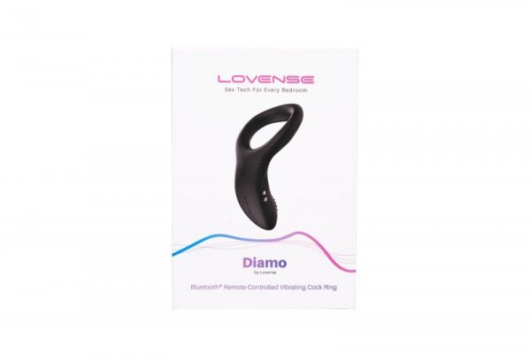 Lovense Diamo - pierścień wibrujący (czarny)