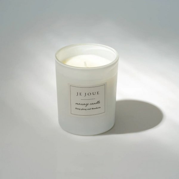 Je Joue Luxury Massage Candle Ylang-Ylang &amp; Mandarin - świeczka do masażu (biały)