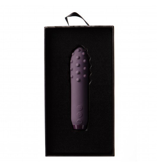 Je Joue Duet Bullet Purple - wibrujący pocisk (czarny)
