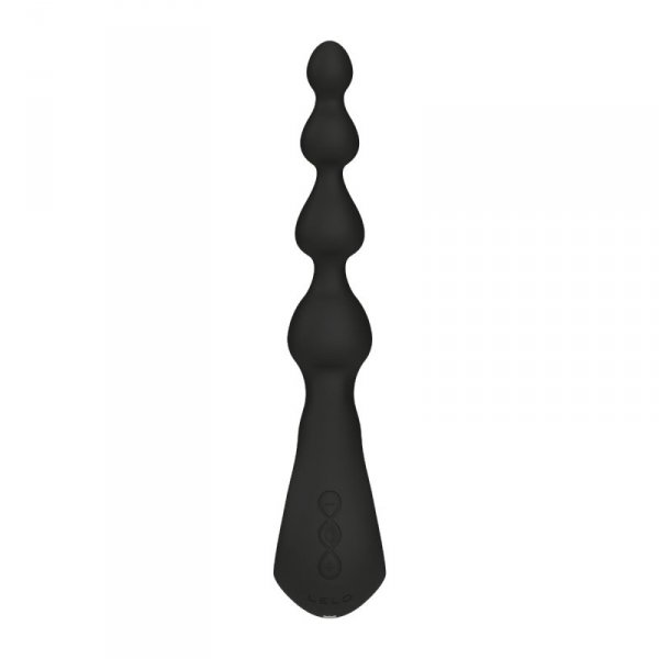 Lelo Soraya Beads Black - masażer analny (czarny)