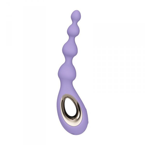 Lelo Soraya Beads Violet Dusk - masażer analny (fioletowy)