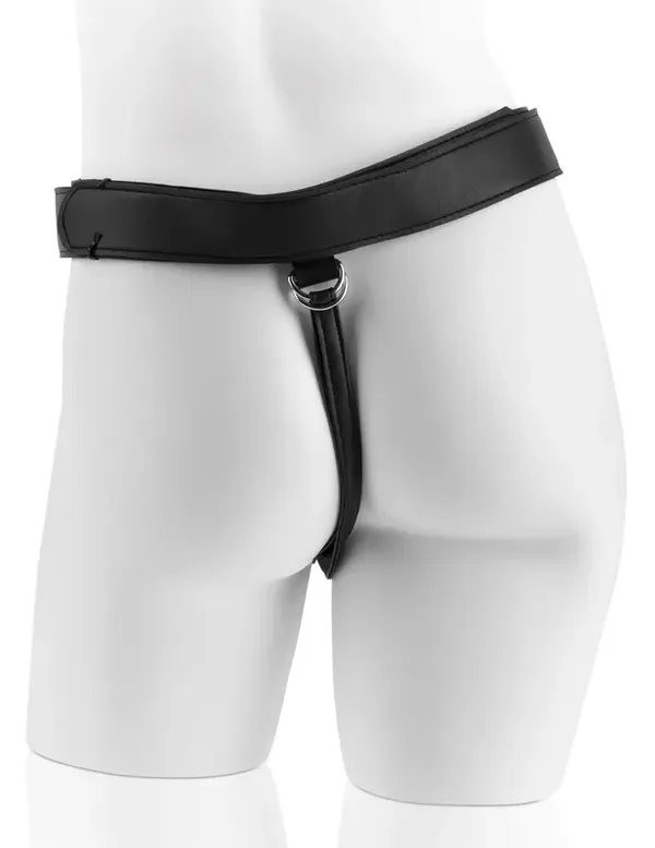 King Cock Strap on Harness with 6&quot; Cock Tan - strap-on z dildem (brązowy)
