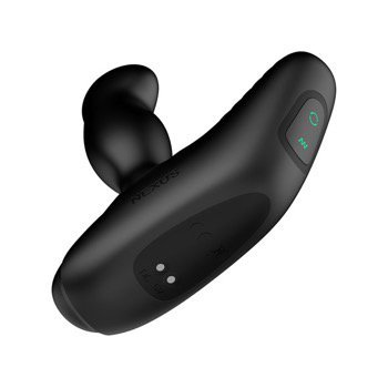Nexus Wibrator Revo Stealth (App Enabled) Black - korek analny (czarny)
