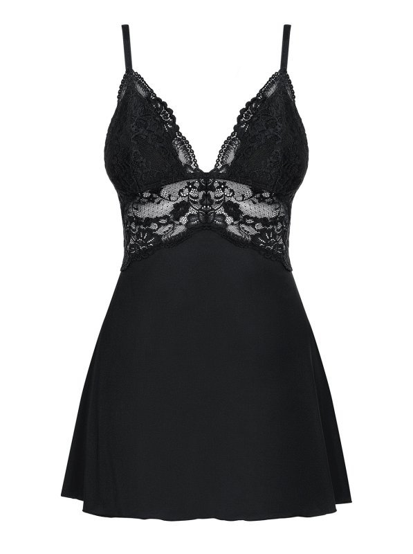 810-BAB Babydoll czarny L/XL