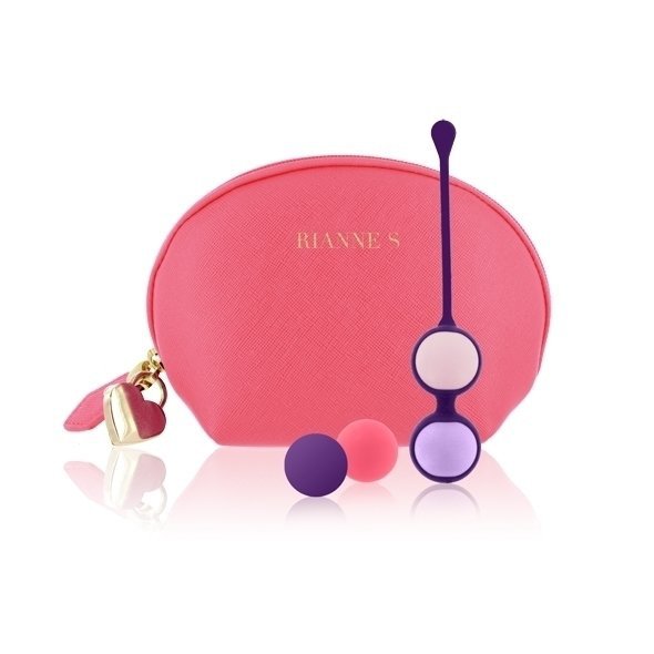 Kulki gejszy Rianne S Pussy Playballs (koralowe)