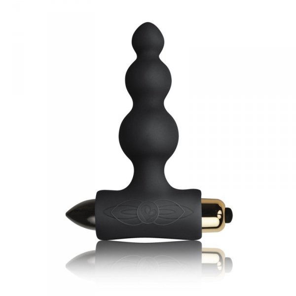 Rocks-Off korek analny z wibracjami - Petite Sensations Bubbles (czarny)