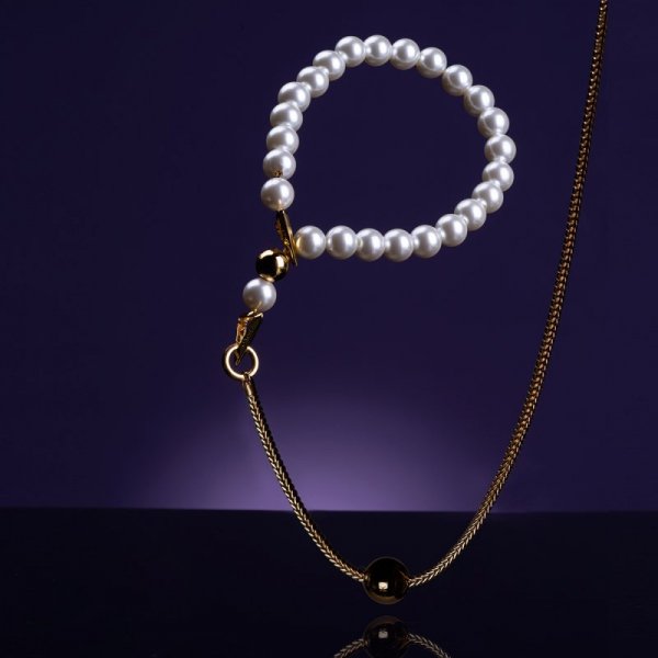Upko Moist Eyes Pearl Necklace / Collar - perłowy naszyjnik