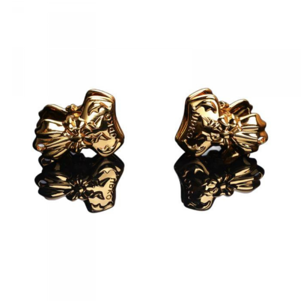 Upko klamerki na sutki Bowknot Binder Clip Style Nipple Clamps (miedziowy)