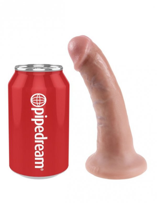 King Cock dildo - 6'' Cock sztuczny penis (cielisty)
