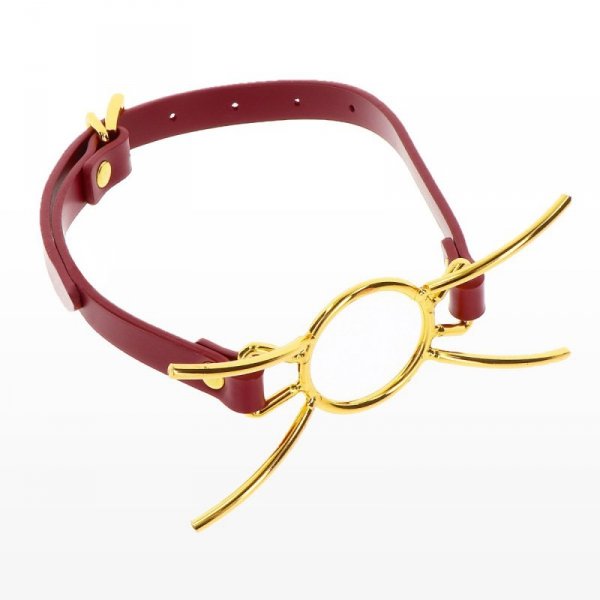 Taboom Open Mouth Spider Gag - knebel (złoty)