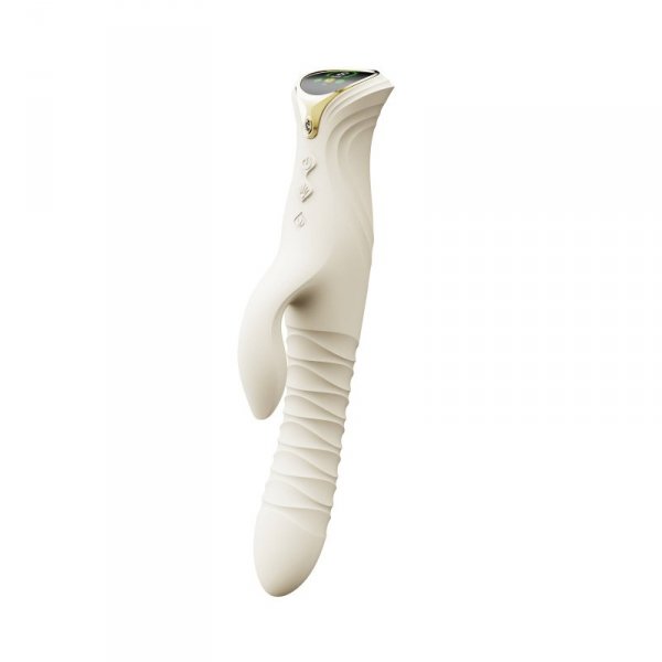  Zalo Mose 2 Ivory White - Wibrator króliczek (biały)