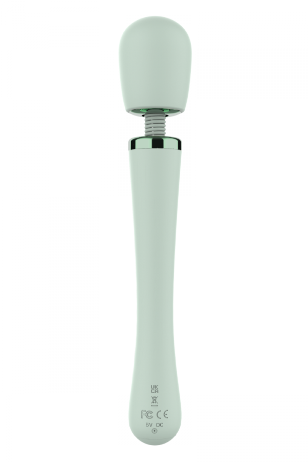 Dream Toys Glam Xl Wand Vibrator - masażer ciała (zielony)