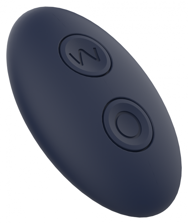 Dream Toys StarTroopers Titan Vibrating Anal Vibe with Remote - korek analny z wibracjami (granatowy)
