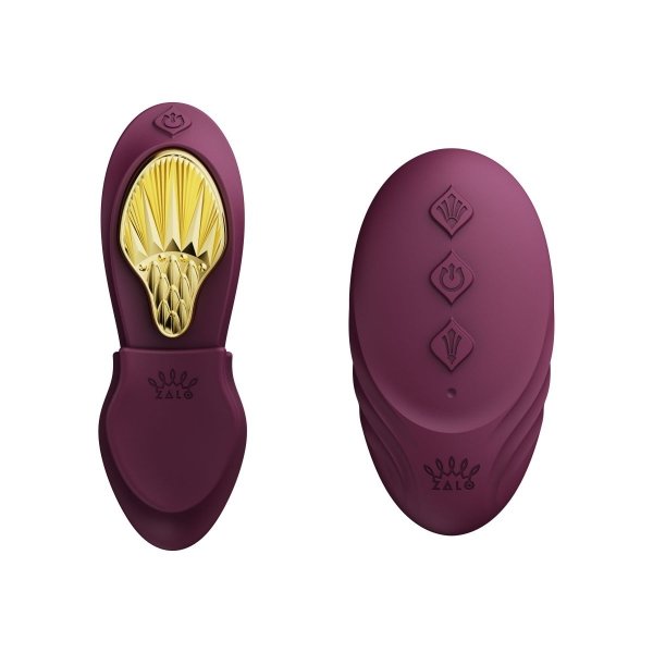 Zalo Aya Wearable Massager Velvet Purple - wibrator (fioletowy)