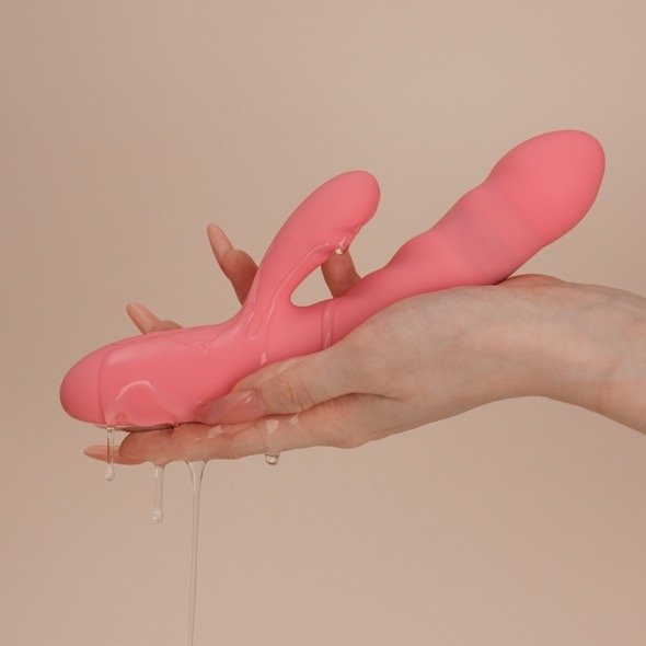 Svakom Avery Pink- wibrator króliczek / pulsator (różowy)